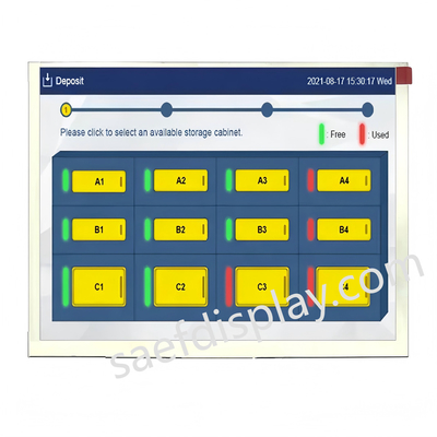 5.7-дюймовый TFT LCD дисплей с разрешением 640x480 и RGB интерфейсом для промышленных приложений