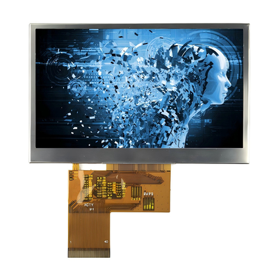 4.3-дюймовый высокий яркость 1000nits TFT LCD модуль 480x272 разрешение и опциональный сенсорный экран