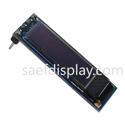 0.69 дюймовый OLED дисплейный модуль - 96x16 I2C, SSD1306 IC, белый, совместимый с Arduino Лучшая цена США