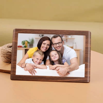 10.1 дюймовый смарт-вифай цифровой фотокадр HD IPS LCD 1280x800 разрешение 16 ГБ Хранение музыки Пластиковый облак Обмен через приложение Frameo