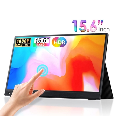 Портативный игровой монитор 15.6 IPS 1080P HDR совместим с несколькими устройствами