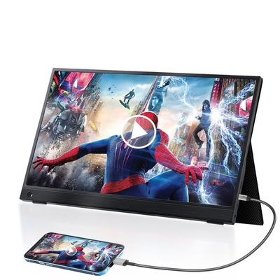 Портативный игровой монитор 15.6 IPS 1080P HDR совместим с несколькими устройствами