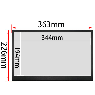 15.6-дюймовый HDMI LCD портативный монитор HD разрешение 1920 * 1080 точек для промышленного контроля безопасности наблюдения