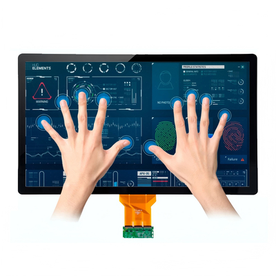 23,8-дюймовый промышленный TFT LCD дисплей FHD 1080p, интерфейс LVDS, широкий угол обзора, низкое отражение, яркость 350 кд/м², сертификация EU/US