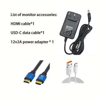 10,1-дюймовый сенсорный монитор HD 1920×1200 | 10-точечный сенсор, пластиковый корпус и мультиинтерфейс (DC12V/VGA/HDMI/AV/USB/BNC)