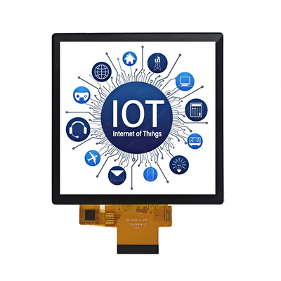 4 дюймовый квадратный промышленный TFT LCD (720x720) с PCAP Touch, -20°C~70°C Операция, RGB интерфейс.