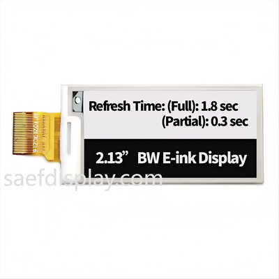 2,13-дюймовый модуль дисплея E Ink - 122×250 SPI, сверхнизкое энергопотребление, электронная бумага промышленного класса ESL | Прямая поставка с завода
