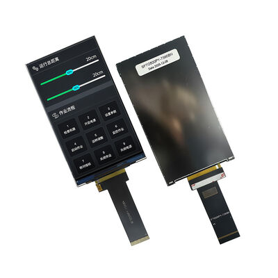 5-дюймовый TFT LCD дисплейный модуль, 480x854 RGB интерфейс. Промышленный класс, широкая температура (-20°C ~ 70°C для США и Германии)