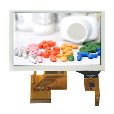 5-дюймовый PCAP TFT дисплей 800*480 RGB интерфейс с емкостной сенсорной панелью для экрана управления автоматизацией