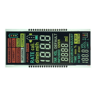Мини 7 штырей VA TN 36 модуля дисплея LCD этапа для дисплея числа времени переднего стеклянного