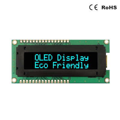Цвет модуля дисплея характера 16x2 OLED голубой зеленый белый красный