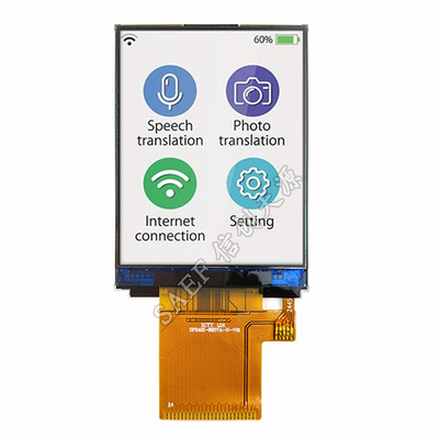 TFT LCD 2,4 дюйма 240x320 точек 2,4 дюйма TFT дисплей MCU Интерфейс ZIF FPC подключение