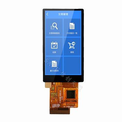 1.9" IPS CTP TFT LCD дисплей с интерфейсом SPI/RGB, 350cd/M2 1,9" TFT для встроенных систем и потребительских продуктов