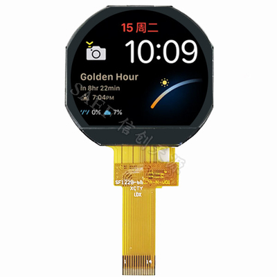 1,22» экранов интерфейса TFT LCD угла наблюдения SPI IPS округлой формы точек экрана 240x204 TFT LCD полных