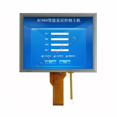 8" экран касания RGB 800x600 промышленный LCD взаимодействует Pin 50