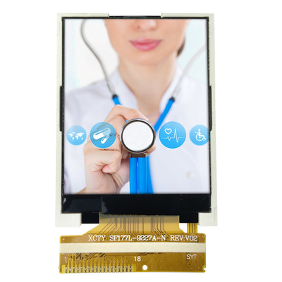 1,77 экран касания 128x160 дюйма TFT LCD с OEM интерфейса SPI для медицинского