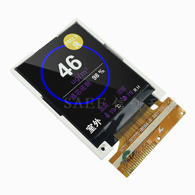 1.77-дюймовый TFT LCD с резистивным сенсорным экраном 4-Wire | Интерфейс SPI 128x160 | Драйвер ILI9163C | Компактный встраиваемый дисплей