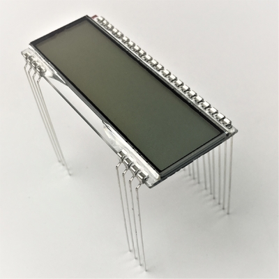 Цифробуквенный дисплей HTN LCD 7 этапов для экрана электрического счетчика энергии воды переднего