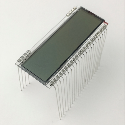 Цифробуквенный дисплей HTN LCD 7 этапов для экрана электрического счетчика энергии воды переднего