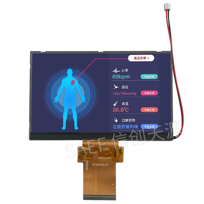 Pin 5,7" LCD TFT 60 экрана касания ландшафта FHD интерфейс дюйма LVDS