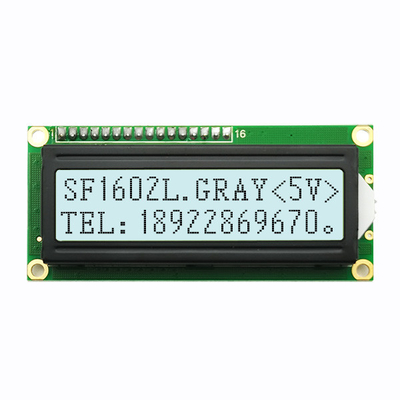 Характер LCD 16x2 5V интерфейса MPU изготовленный на заказ с контактным разъемом заголовка