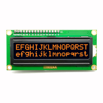 Дисплей 1602 LCD характера УДАРА 16x2 с белым красным оранжевым характером