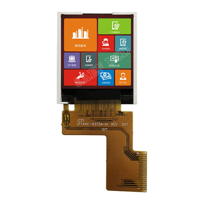 18 штифтов 1,44 дюймовый квадратный TFT LCD дисплей, 128x128 LCD дисплей MCU 8 битов Интерфейс