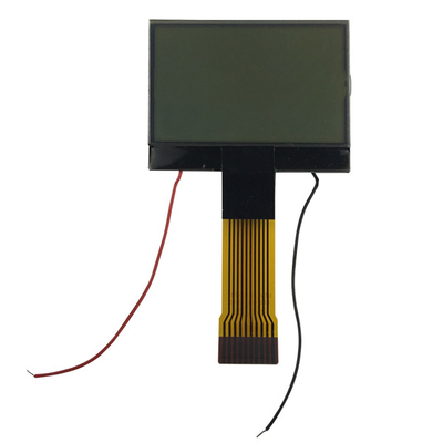 Дисплей 128x64 COG графический STN LCD с желтым зеленым цветом предпосылки
