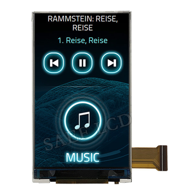 480x800 IPS 3,2" модуль RGB дисплея дюйма TFT LCD взаимодействуют Pin 39