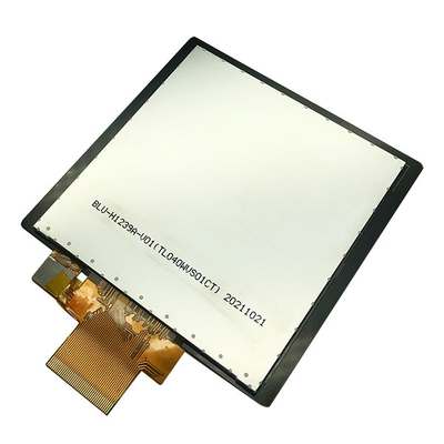 Квадратный 4-дюймовый 480x480 промышленный TFT дисплей 40 штифтов для домашней автоматизации, 4-дюймовый квадратный ЖК-дисплей с PCAP Touch