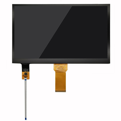 10,1 дисплей 1024x600 дюйма PCAP TFT ставит точки интерфейс RGB с СИД освещает контржурным светом