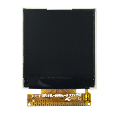 Квадратный малый ЖК-дисплей, TFT LCD 1,44 дюйма 128x128 с интерфейсом MUC 8 бит