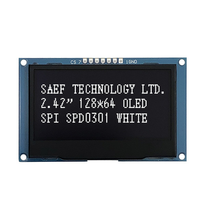 128x64 ставит точки модуль 2,4" 2,42" дисплея OLED сертификат ISO9001 ISO14000