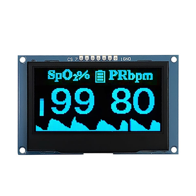 2.42 дюймовая 7-колючая интерфейсная панель управления SPI OLED SSD1309/SPD0301