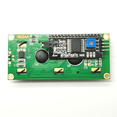 Характер LCD интерфейса 16x2 I2C показывает голубой номер схемы 5V 4