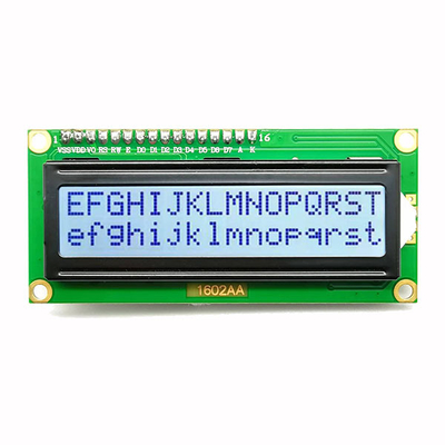 Характер LCD интерфейса 16x2 I2C показывает голубой номер схемы 5V 4