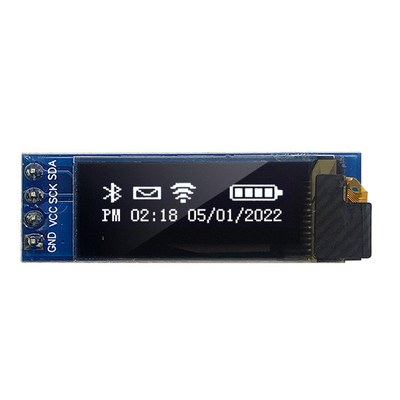 модуль дисплея 3V 5V 128x32 OLED штыри 0,91 дюймов 4 с SSD1306 водителем IC