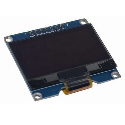 1.54 дюймовый OLED дисплейный модуль 128x64 SPI Интерфейс Белый / Синий шрифт