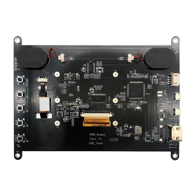 емкостный дисплей дюйма HDMI экрана касания 800x480 7 совместимый с поленикой Pi 3 4 5