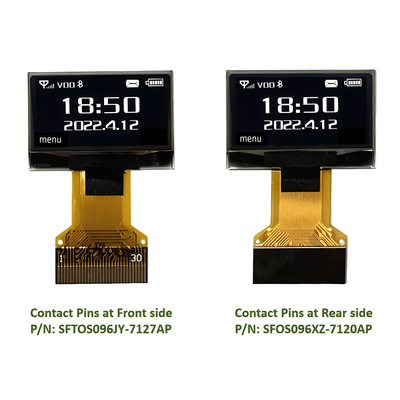 0.96 дюймовый OLED дисплейный модуль 128x64 пикселя SPI I2C интерфейс подключение