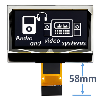 1.3 дюймовый OLED дисплейный модуль 128x64 16 Pin ZIF Connection CH1116 Driver