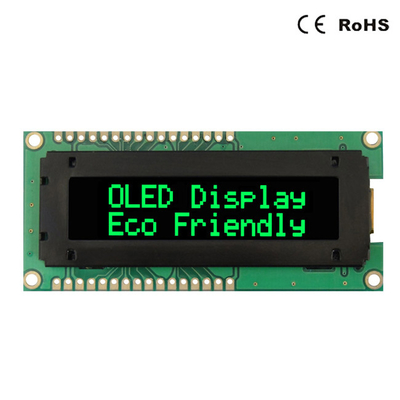 Цвет модуля дисплея характера 16x2 OLED голубой зеленый белый красный