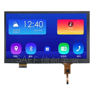 Медицинский 7-дюймовый сенсорный экран, PCAP сенсорный экран 1024X600 IPS TFT LCD RGB/mipi Интерфейс W/ Капацитивный сенсорный экран
