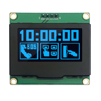 1,54» модулей дисплея 128x64 OLED, экран I2C OLED со всеми углами наблюдения