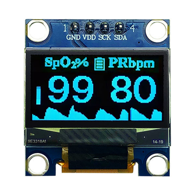 0.96 дюймовый OLED модуль 12864 COG PCB 4 штифты SPI I2C для медицинского устройства