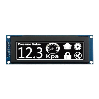 3.12 дюймовый графический OLED дисплей 256x64 Dot SPI интерфейс Белые/синие/желтые/зеленые шрифты