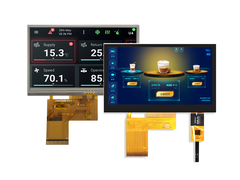 4.3-дюймовый TFT LCD модуль - 800x480 ST7282 полный вид для промышленности и автомобилестроения.